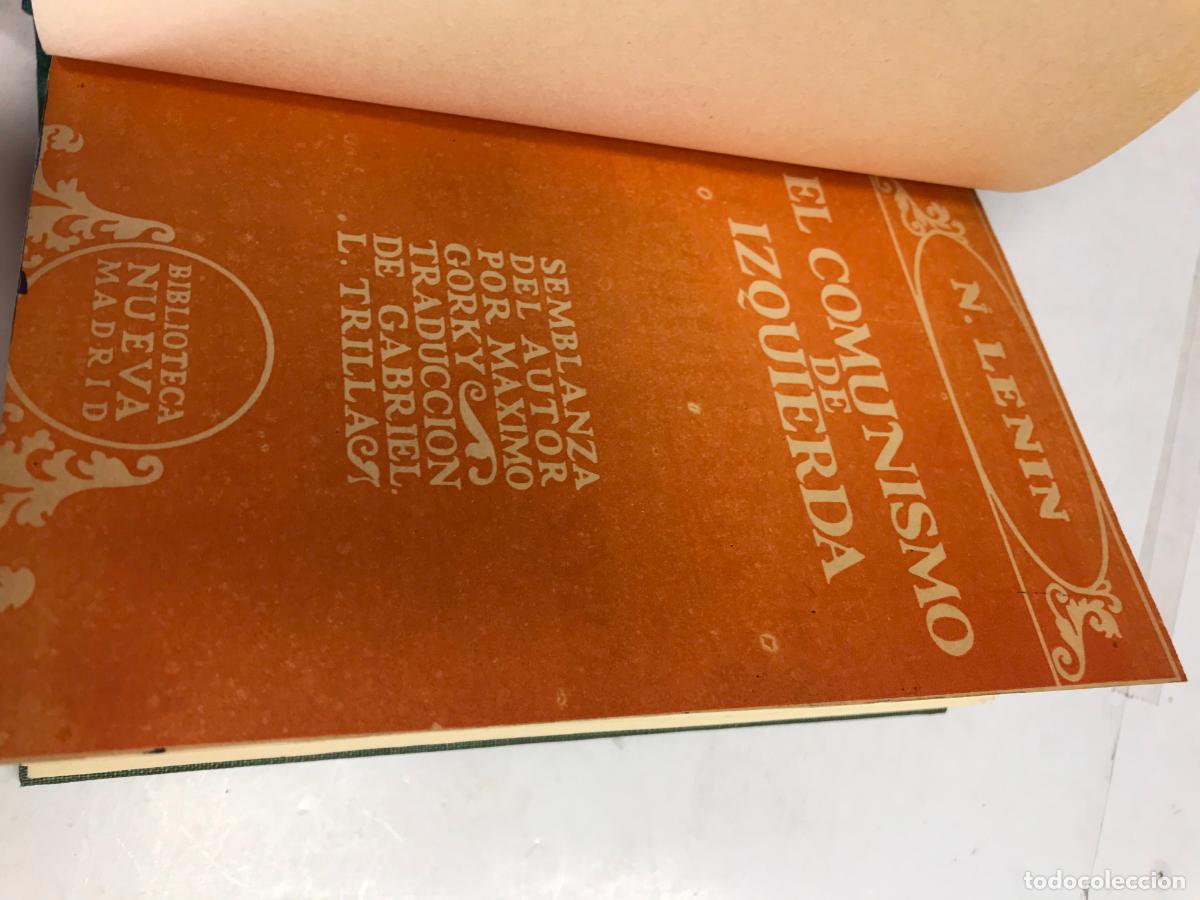 Libros: EL COMUNISMO DE IZQUIERDA. - LENIN. - Foto 2