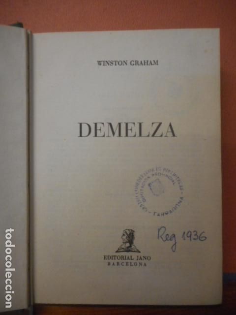 Libros: COLECCION ALICIENTE. DEMELZA. EDITORIAL JANO - Foto 2