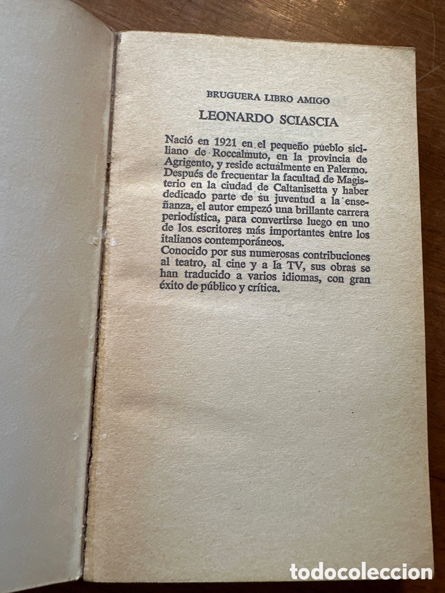 Libros: CANDIDO O UN SUE&Ntilde;O SICILIANO LEONARDO SCIASCIA - Foto 2