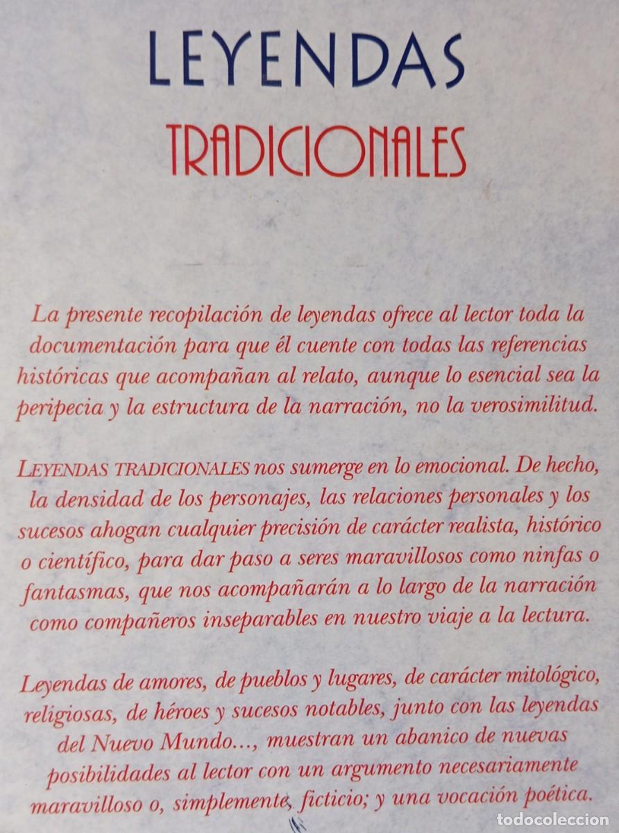 Libros: LEYENDAS TRADICIONALES - JOSE CALLES - Foto 2