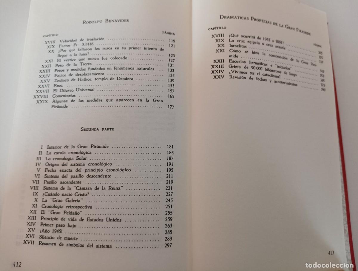 Libros: Libro DRAM&Aacute;TICAS PROFEC&Iacute;AS DE LA GRAN PIR&Aacute;MIDE. Rodolfo Benavides. Ediciones Altaya 1993. - Foto 6