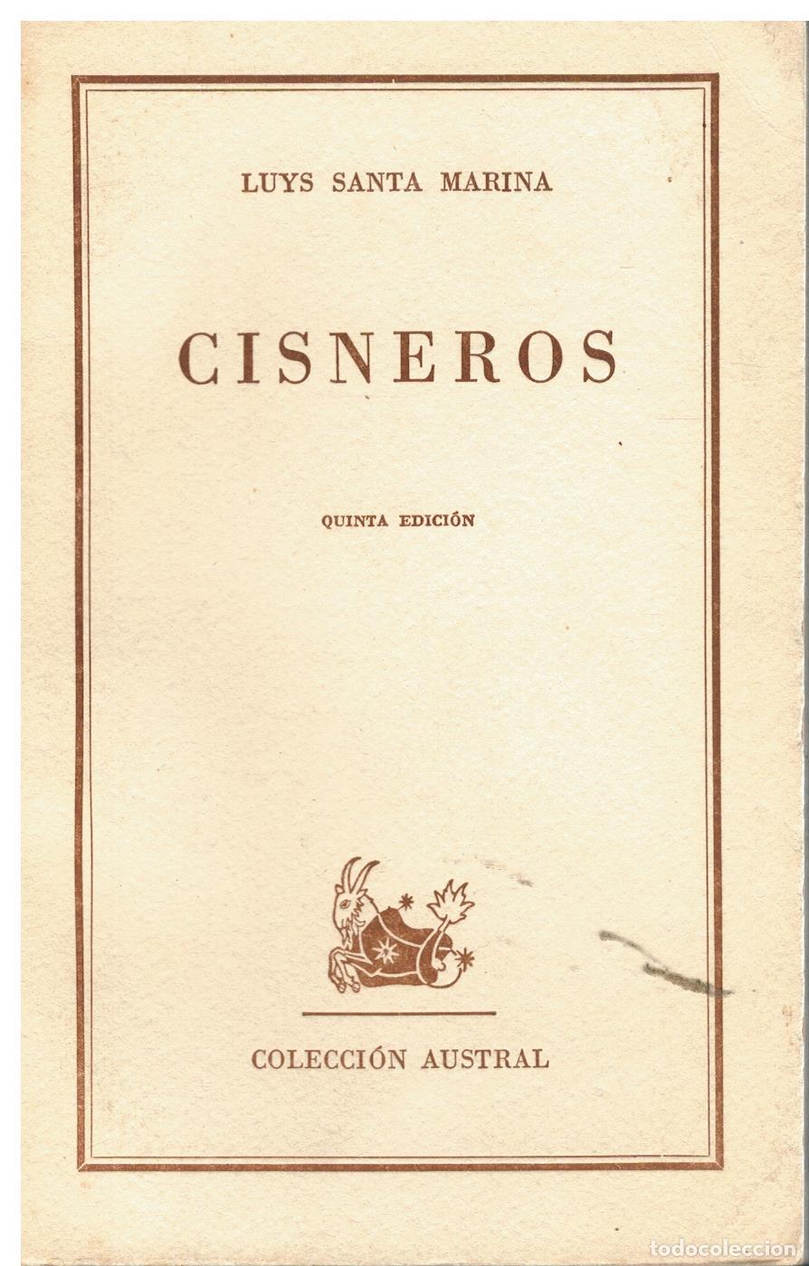 Libros: CISNEROS. 5&ordf; ed. - Foto 1