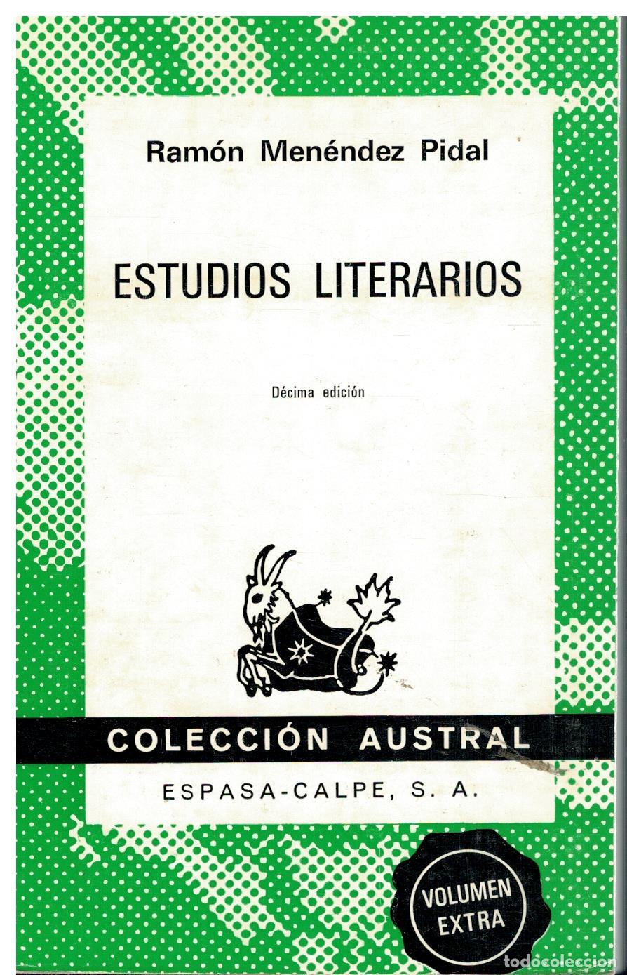 Libros: ESTUDIOS LITERARIOS. 10&ordf; ed. - Foto 1