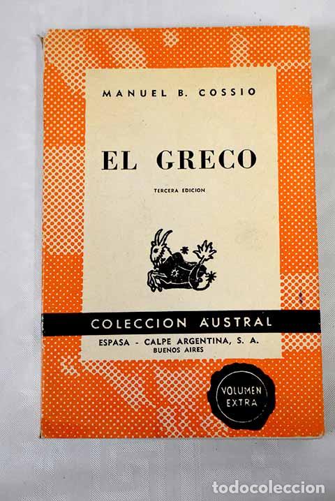 Libros: El Greco: Cossio, Manuel.- Cossio, Manuel - Foto 1