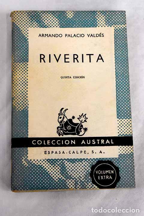 Libros: Riverita: Palacio Vald&eacute;s, Armando.- Palacio Vald&eacute;s, Armando - Foto 1