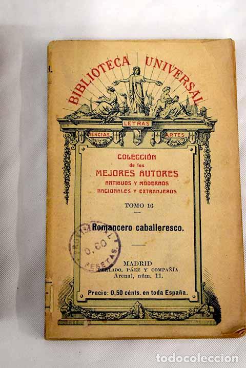 Libros: Romancero caballeresco - Foto 1