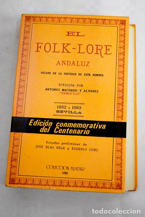 Libros: El Folk-lore andaluz - Foto 1