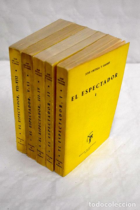 Libros: El espectador.- Ortega y Gasset, Jos&eacute; - Foto 1
