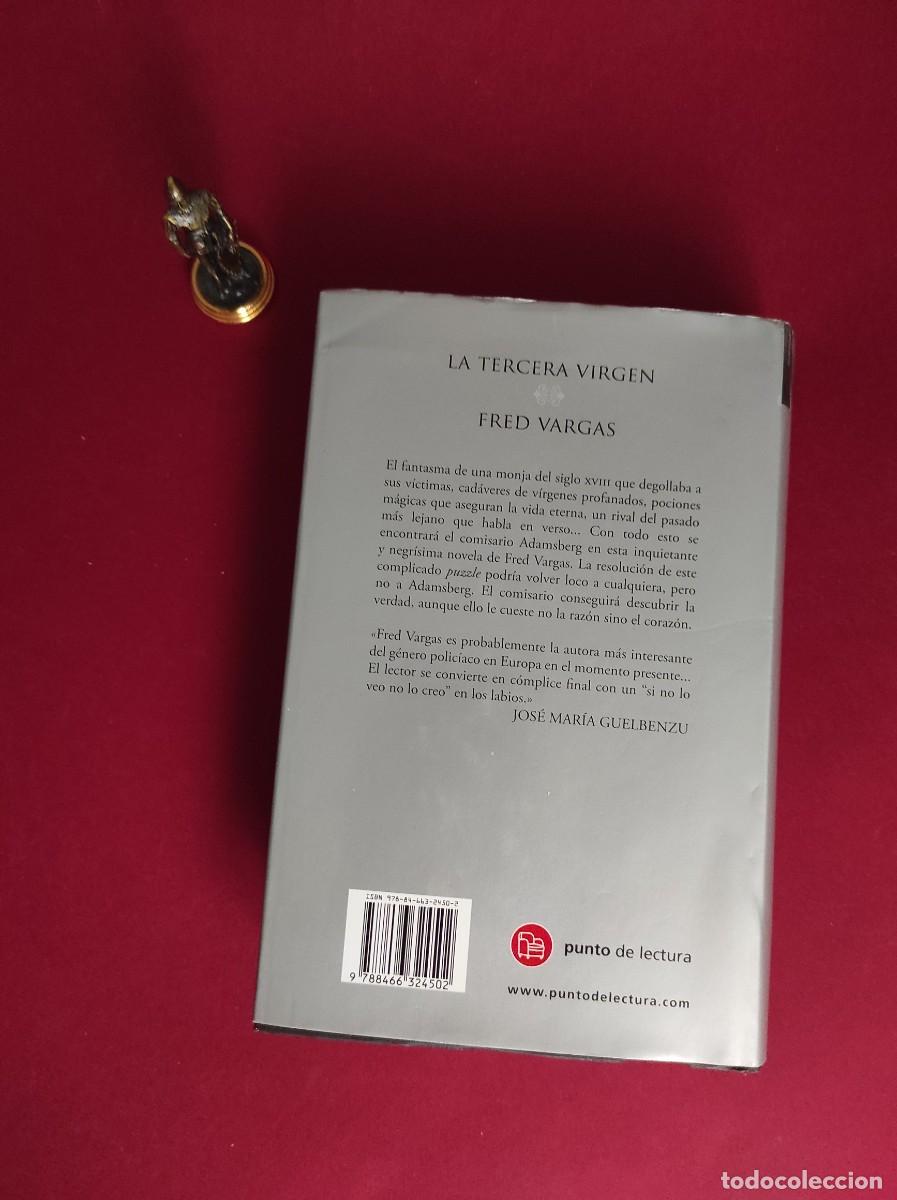 Libros: LA TERCERA VIRGEN - Fred Vargas - Foto 3