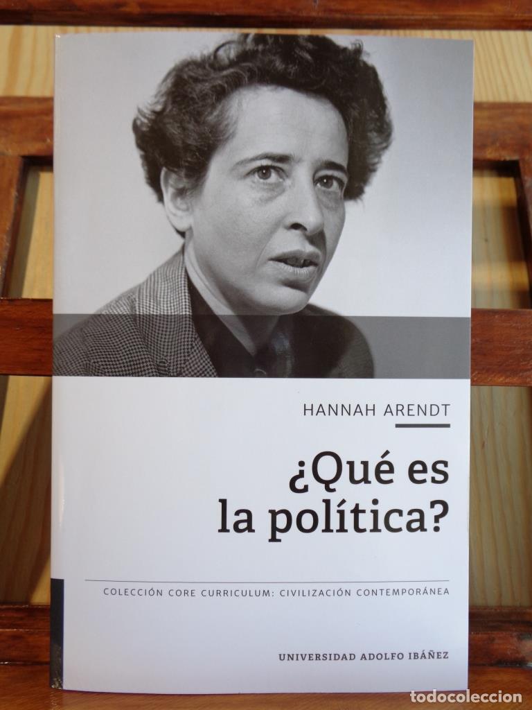 Libros: &iquest;QU&Eacute; ES LA POL&Iacute;TICA? - HANNAH ARENDT - Foto 1