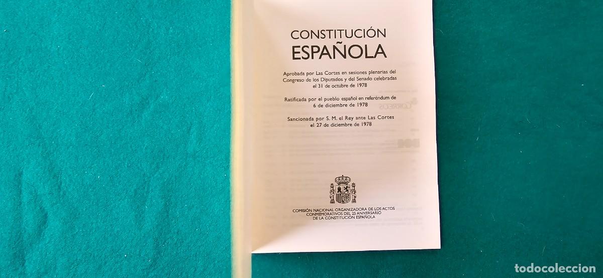 Libros: LIBRO CONSTITUCION ESPA&Ntilde;OLA (2003) 25 ANIVERSARIO - Foto 2