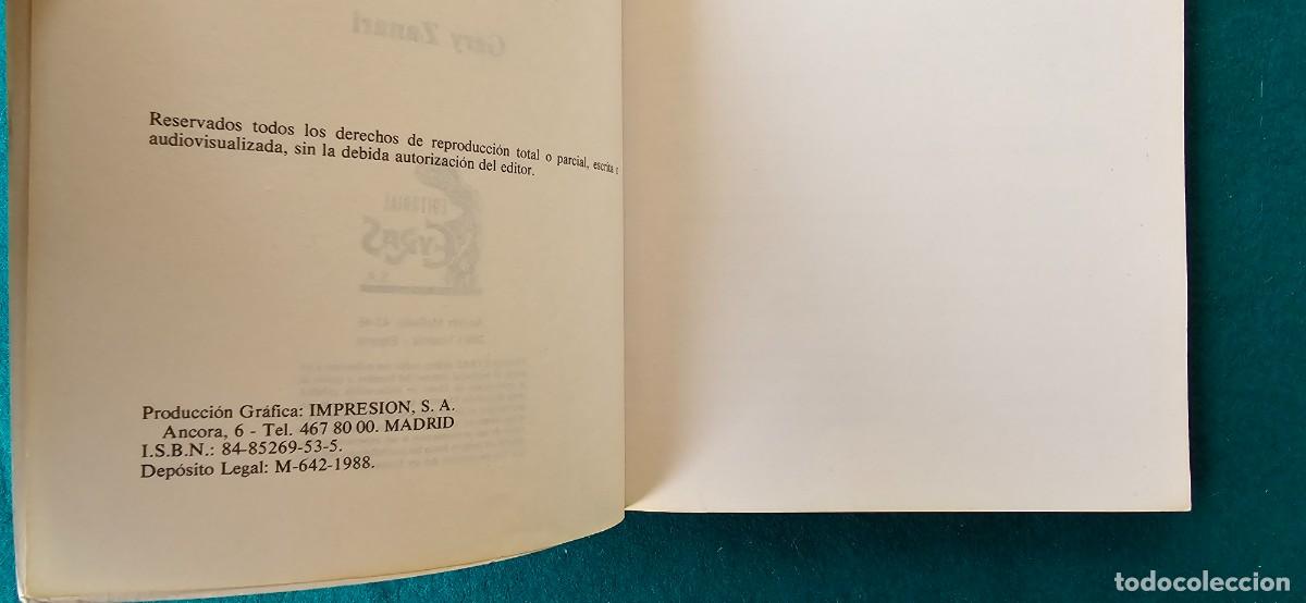 Libros: LIBRO LAS REGLAS DE ORO DEL JUGADOR (1988) GARY ZANARI - Foto 3