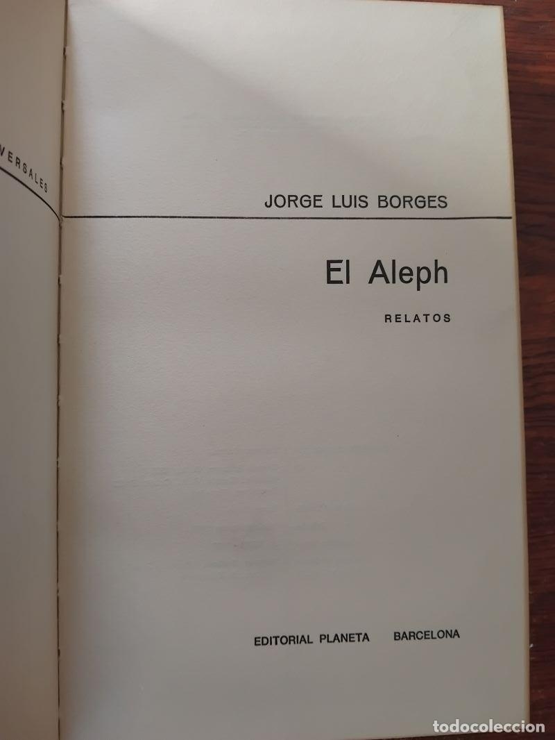 Libros: El Aleph. Relatos - Jorge Luis Borges - Foto 1