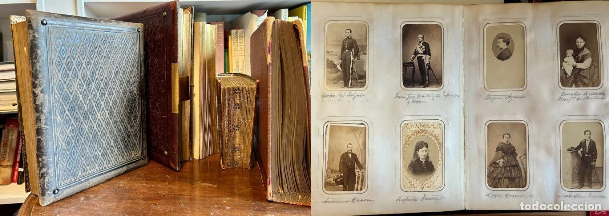 Livros em segunda m&atilde;o: Cuatro &aacute;lbumes con 388 fotograf&iacute;as y alb&uacute;minas del siglo XIX.Four albums with 388 photographs and al