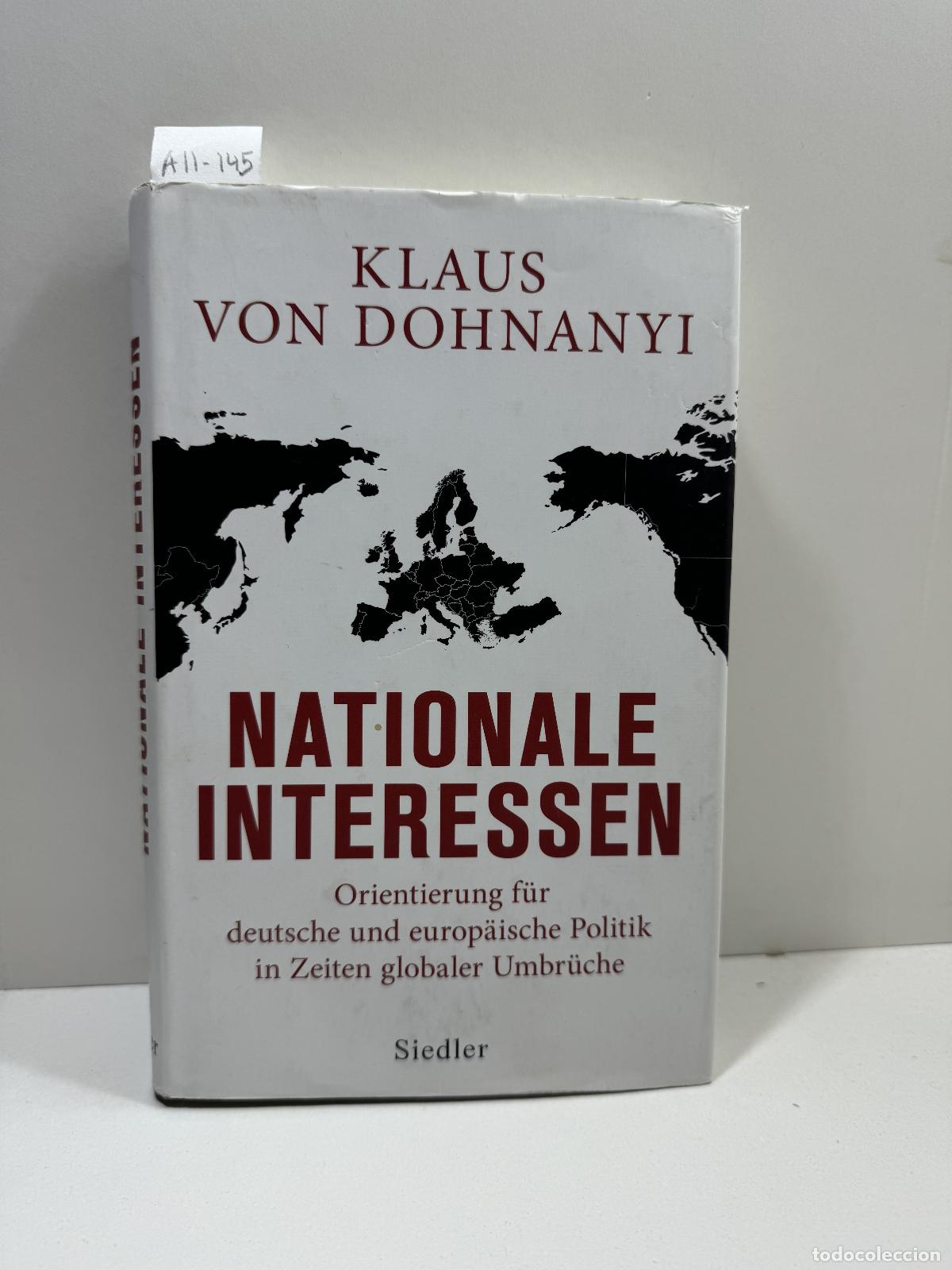 Libros: von DOHNANYI, Klaus; - Nationale Interessen. - Foto 1