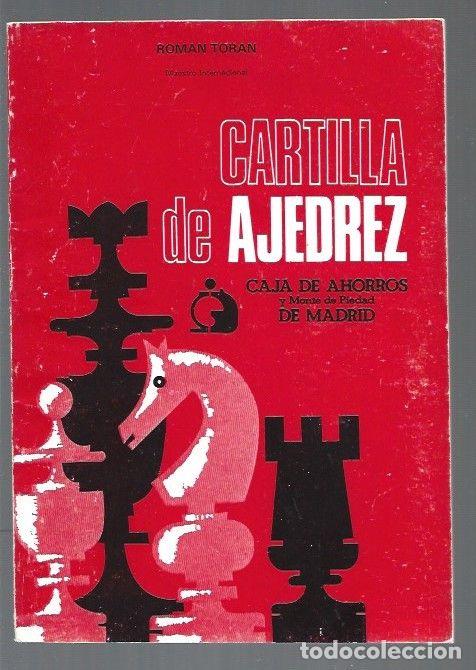 Libros: CARTILLA DE AJEDREZ - TORAN, ROMAN - Foto 1