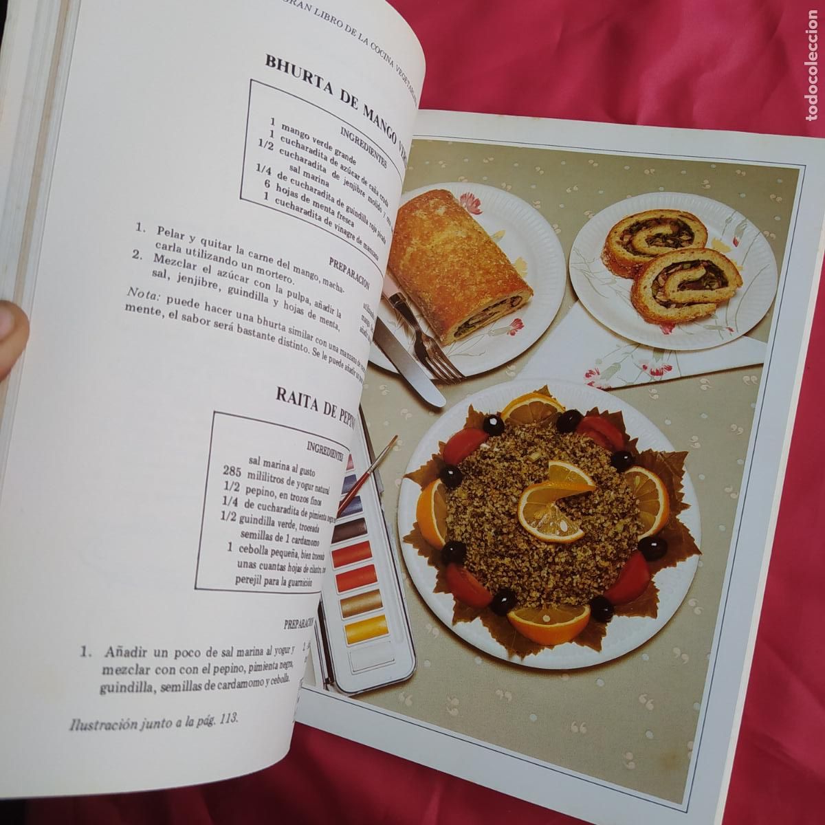 Libros: Gran libro de la cocina vegetariana Janet Hunt Q.45 - Foto 3