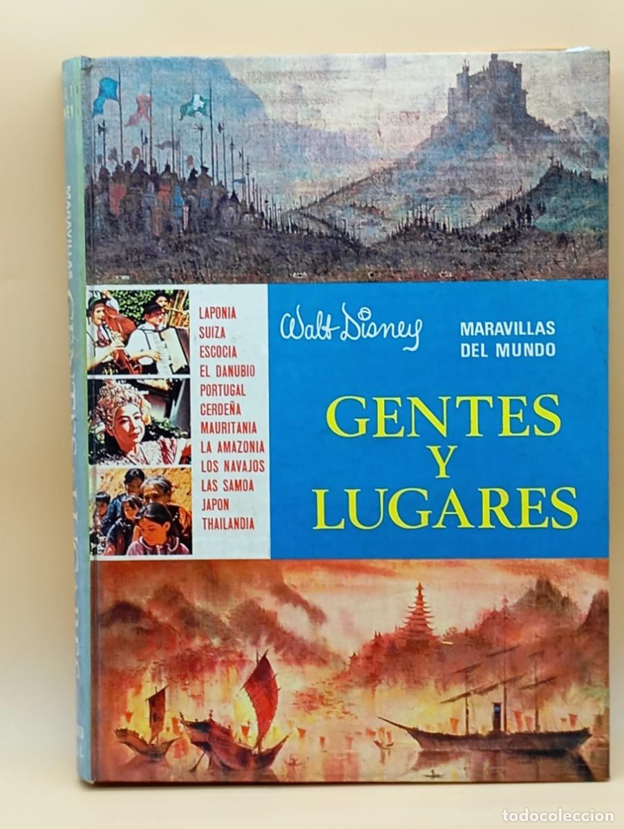 Libros: WAL DISNEY , GENTES Y LUGARES ,MARAVILLAS DEL MUNDO