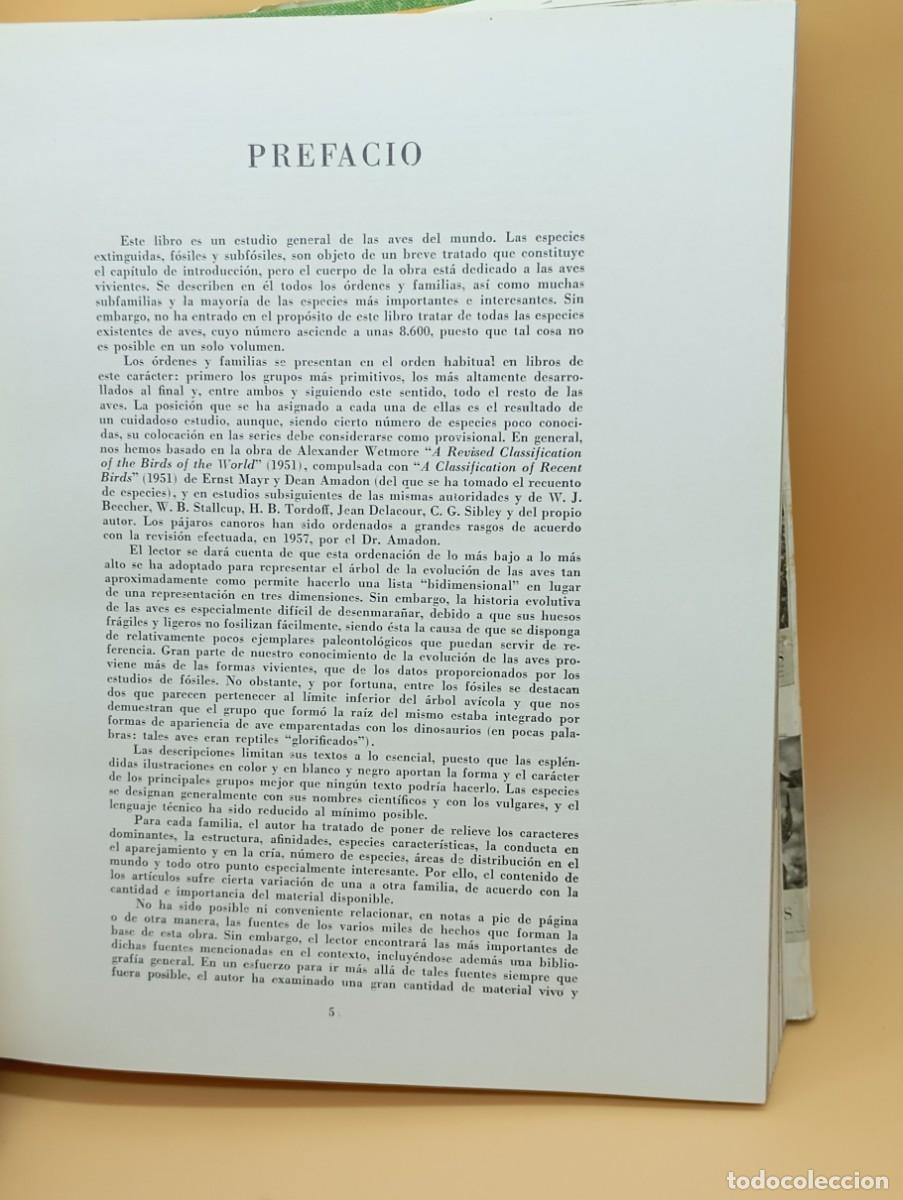 Libros: LAS AVES , E.THOMAS GILLIARD 1500 ESPECIES ILUSTRACIONES - Foto 4