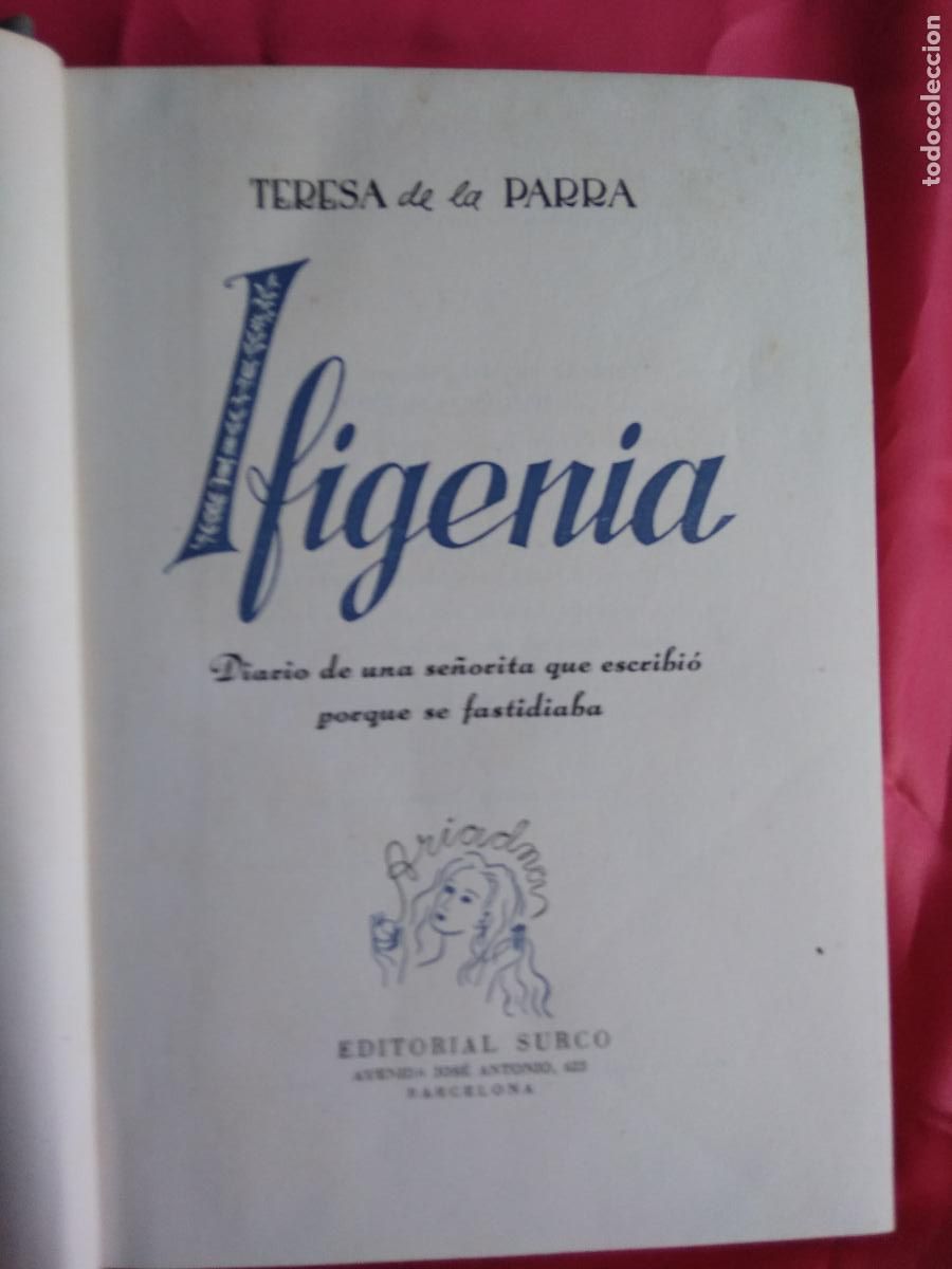 Libros: Ifigenia Teresa de la Parra L.4349-168 - Foto 4