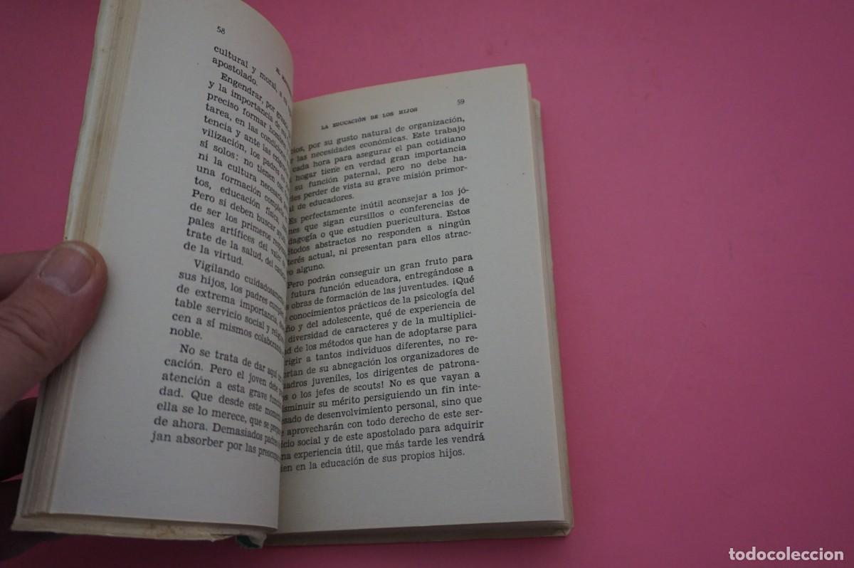 Libros: AR15D/ EL MATRIMONIO - EL LIBRO DEL NOVIO - ANGEL DEL HOGAR / EDICIONES DESCLEE DE BROUWER - Foto 4