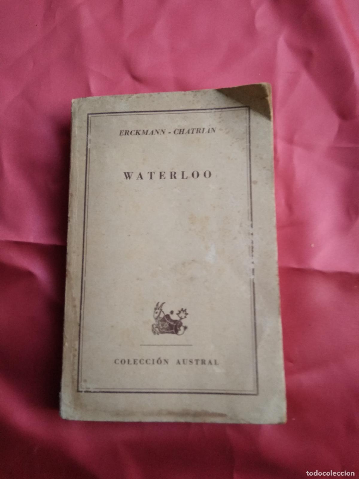 Libros: Waterloo Erckmann Chatrian L.4349-177 - Foto 1