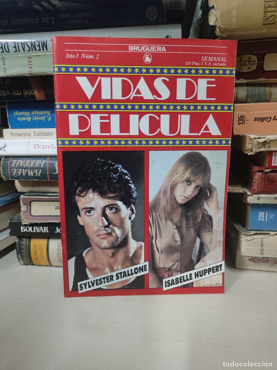 Libros: VIDAS DE PELICULA (SYLVESTER STALLONE - ISABELLE HUPPERT) - Foto 1