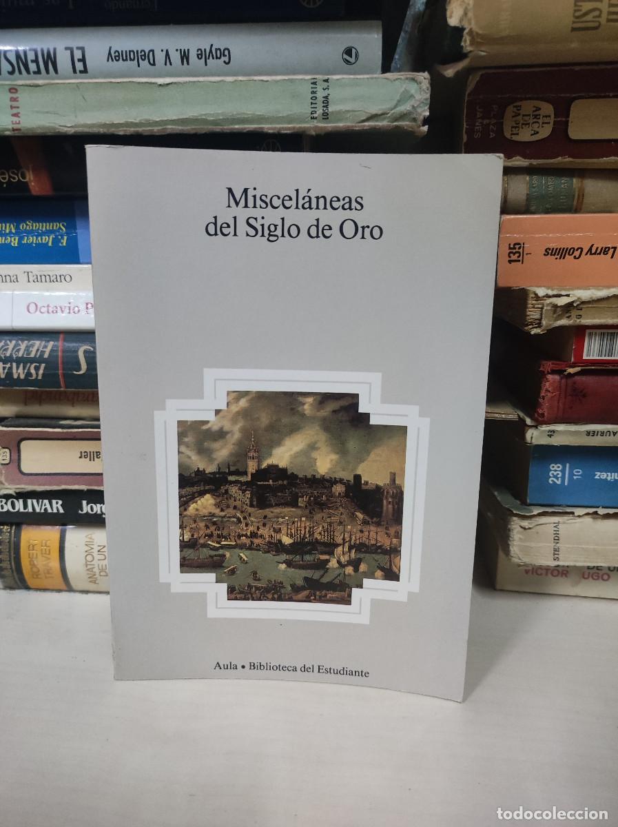 Libros: MISCELANEAS DEL SIGLO DE ORO - Foto 1