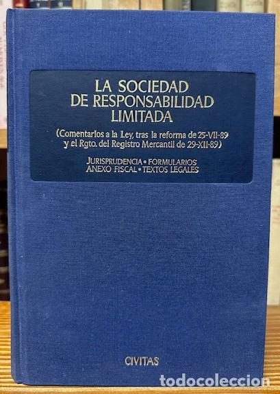 Libros: LA SOCIEDAD DE RESPONSABILIDAD LIMITADA - BOLAS ALFONSO, Juan - Foto 2