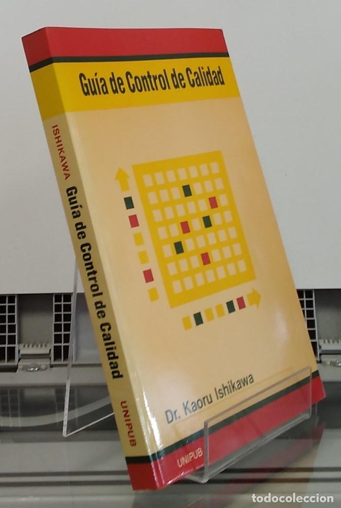 Libros: Gu&iacute;a de control de calidad - Dr. Kaoru Ishikawa - Foto 1