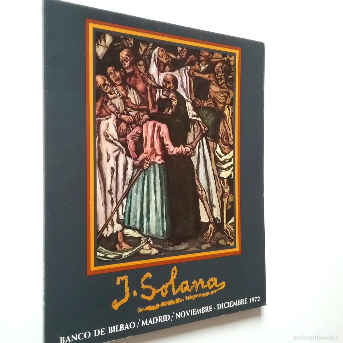 Libros: VV. AA. - J. Solana (Cat&aacute;logo Exposici&oacute;n Banco de Bilbao) - Foto 1
