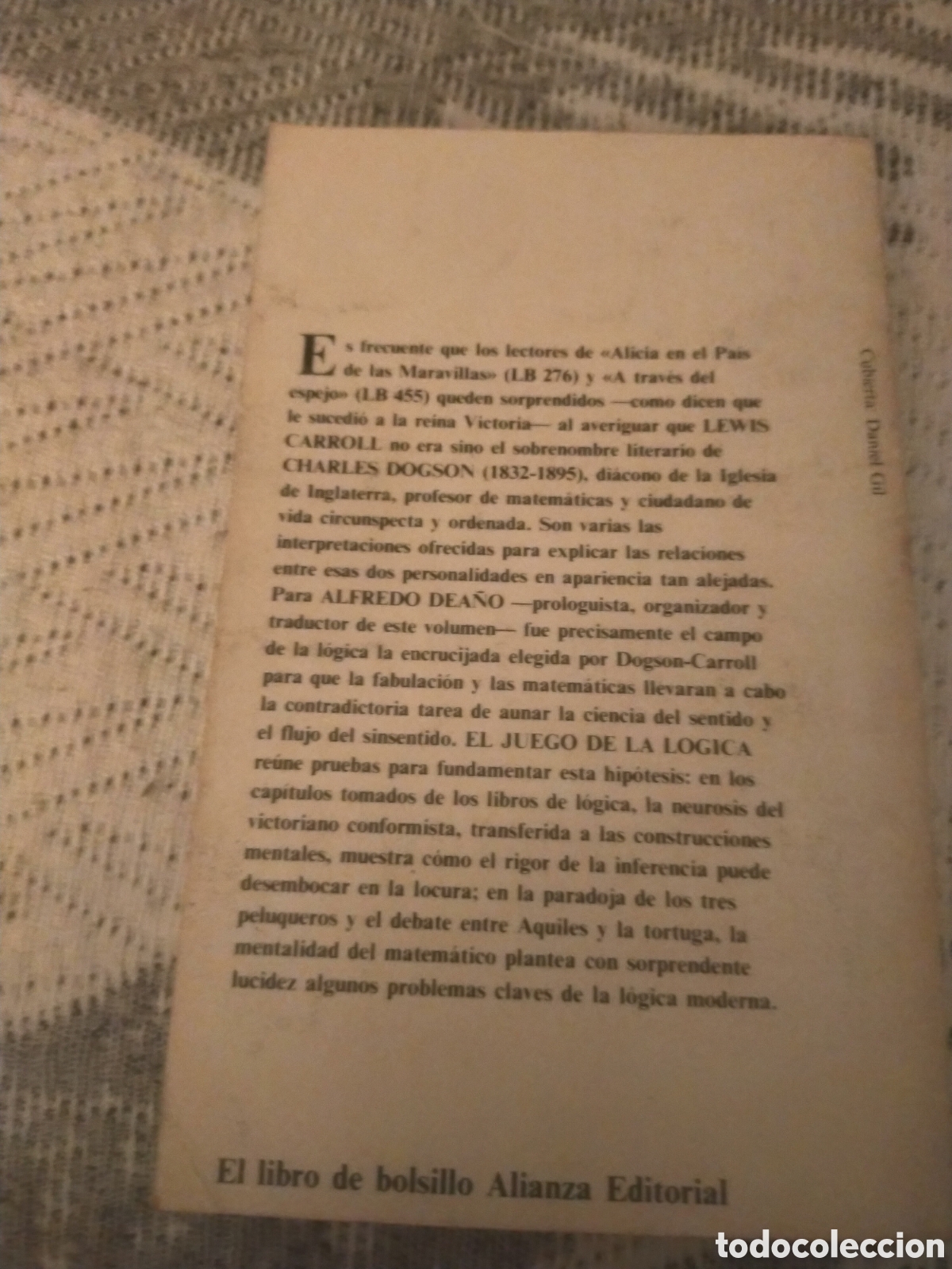 Libros: Lewis Carroll.El juego de la l&oacute;gica. - Foto 2
