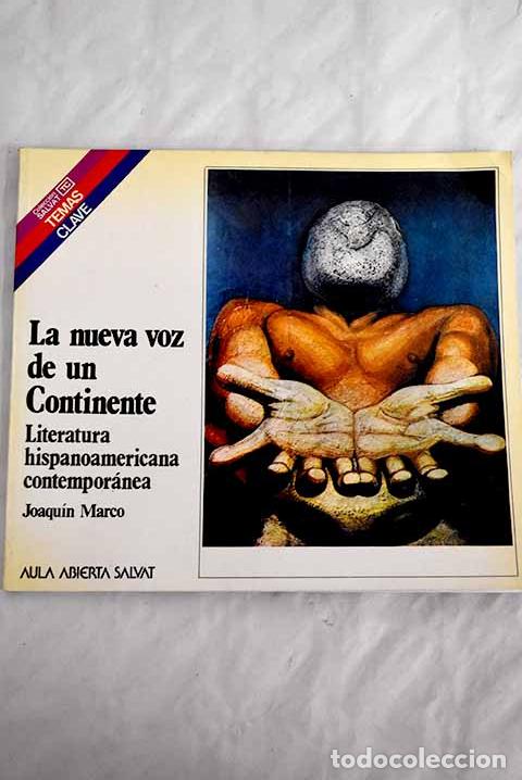 Libros: La nueva voz de un Continente.- Marco, Joaqu&iacute;n - Foto 1