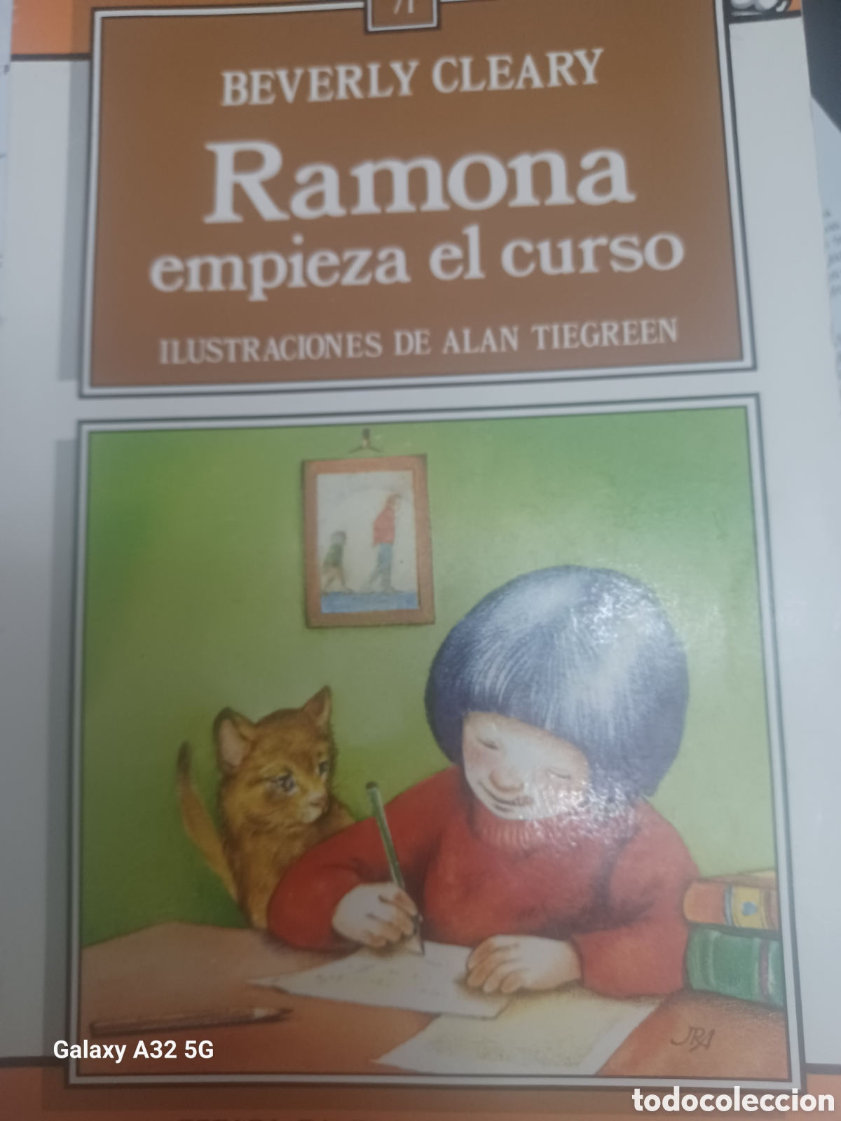 Livros em segunda m&atilde;o: Baribook 218. . . Ramona empieza el curso Beverly cleary Austral juvenil espasa agostini