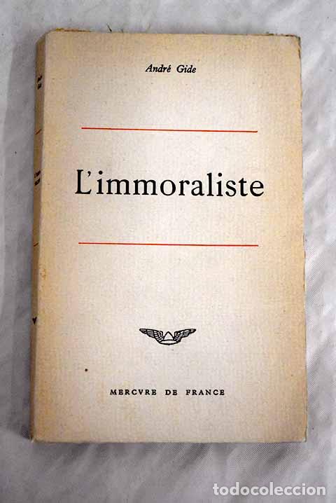 Libros: L immoraliste: Roman.- Gide, Andr&eacute; - Foto 1