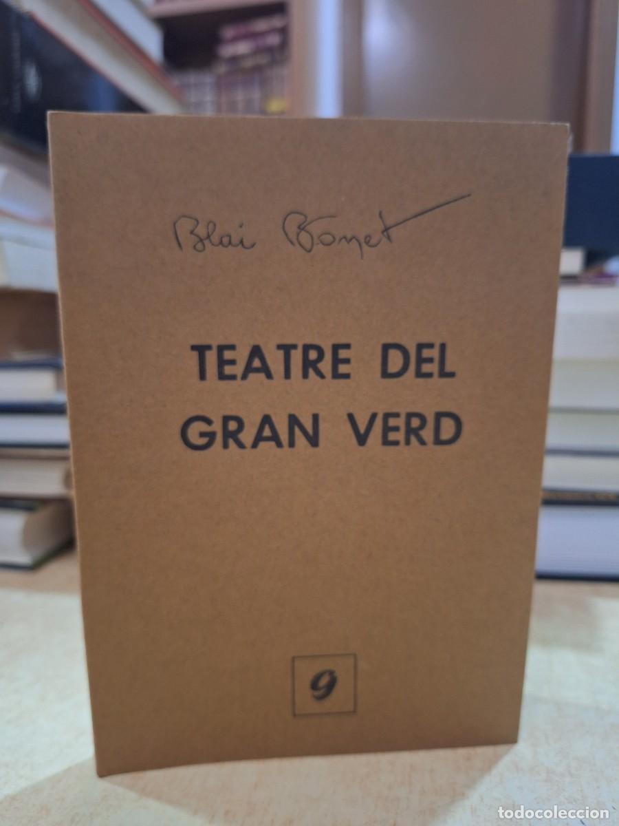 Libros: TEATRE DEL GRAN VERD. - BONET, BLAI. - Foto 1