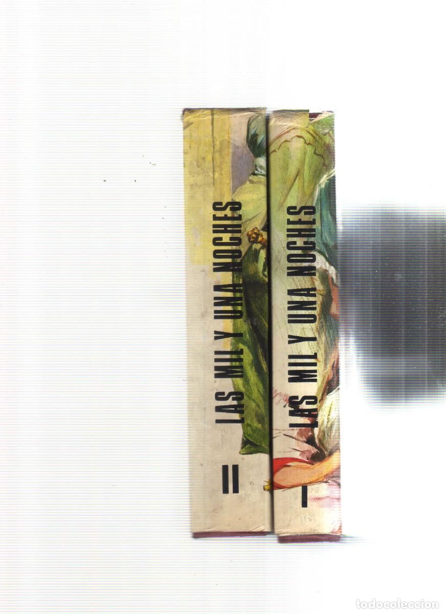 Libros: LAS MIL Y UNA NOCHE DOS TOMOS ANONIMO EDICON ILUSTRADA - Foto 2
