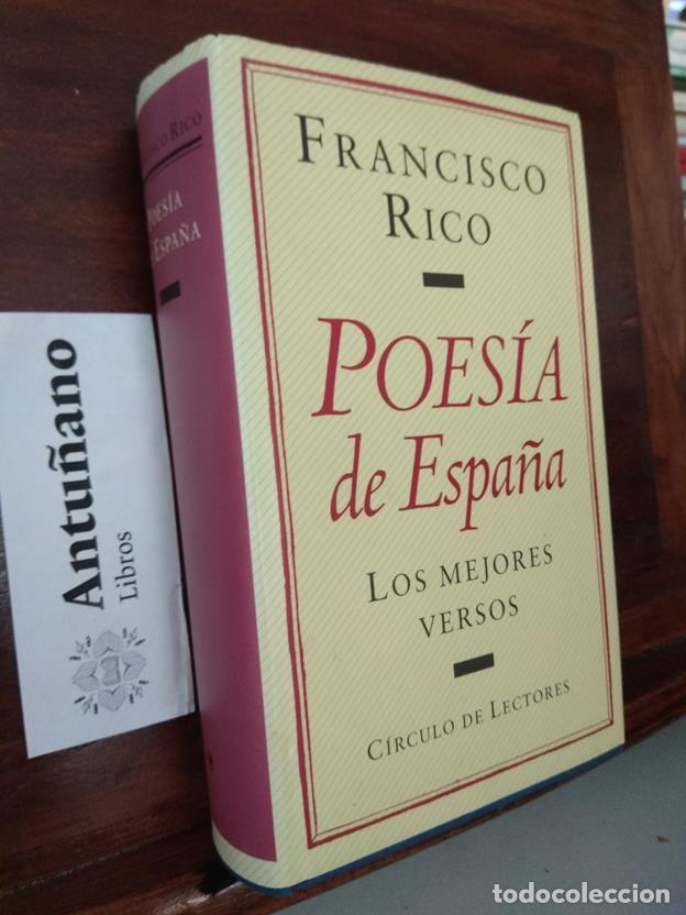 books: Poes&iacute;a de Espa&ntilde;a. Los mejores versos