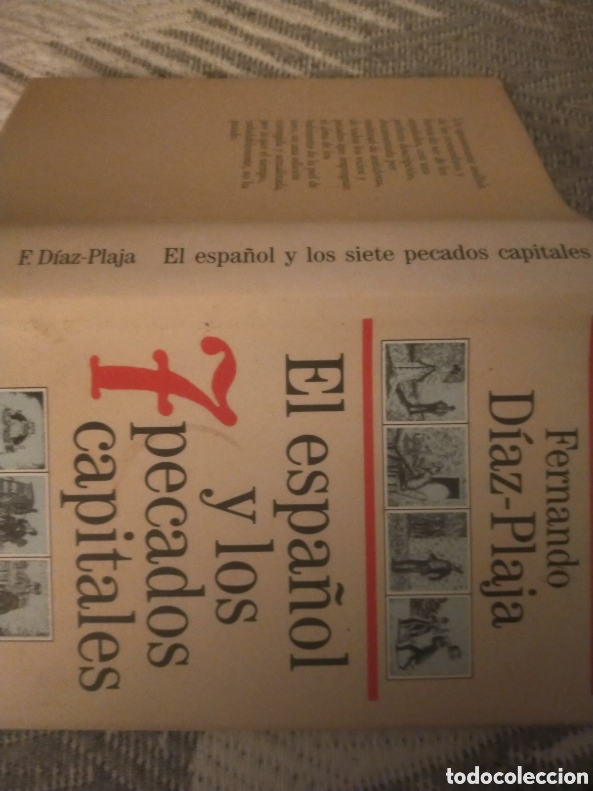 Libros: Fernando D&iacute;az -Paja.El espa&ntilde;ol y los 7 pecados capitales. - Foto 2