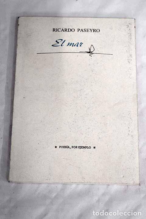 Libros: El mar: Paseyro, Ricardo.- Paseyro, Ricardo - Foto 1