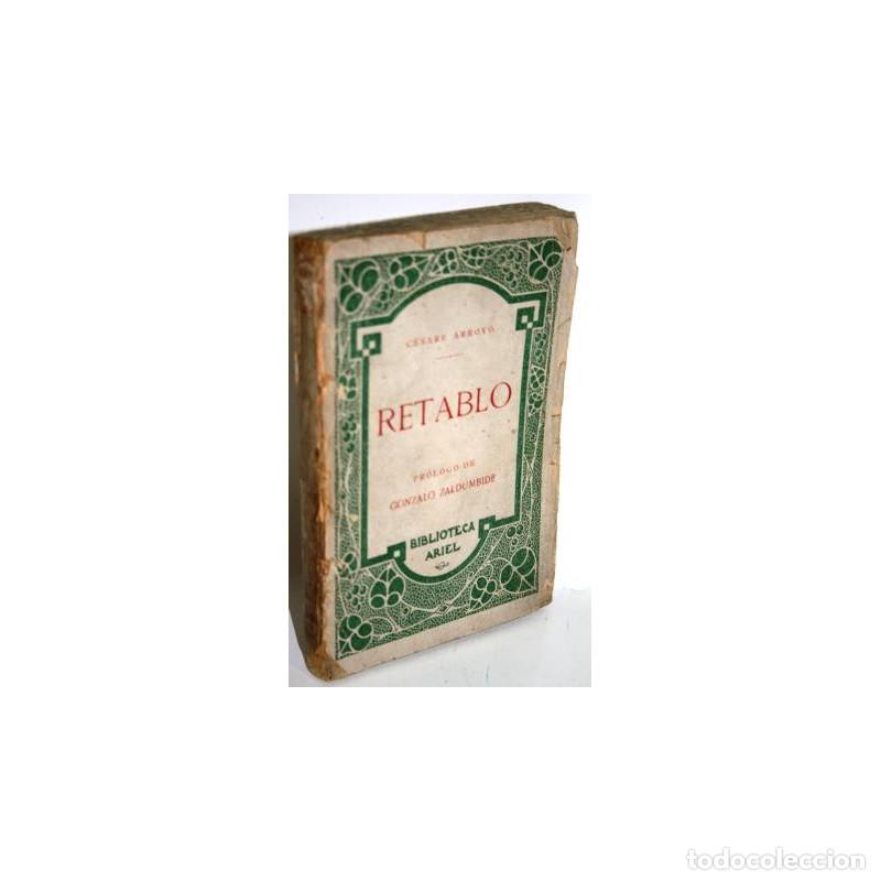 Libros: RETABLO - ARROYO, C&eacute;sare - Foto 1