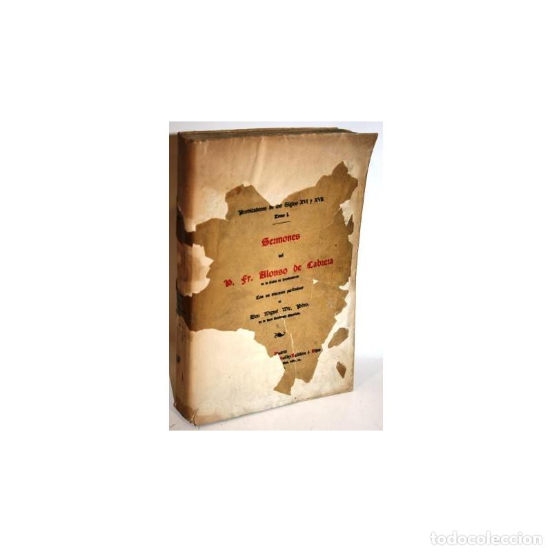 Libros: SERMONES DEL P. FR. ALONSO DE CABRERA - CABRERA, Alonso de - Foto 1