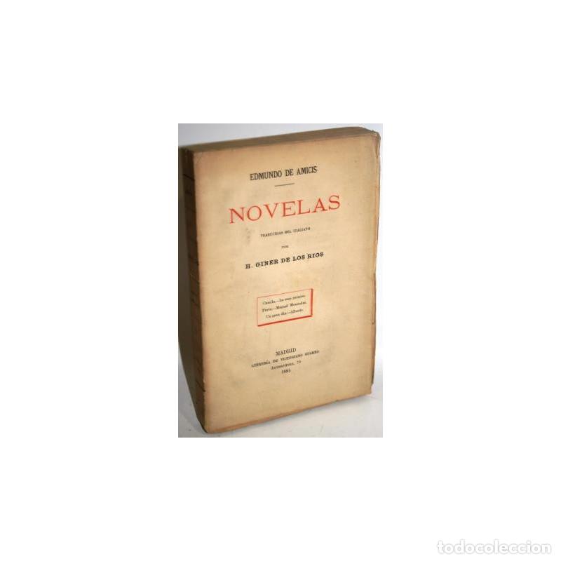 Libros: NOVELAS - AMICIS, Edmundo de - Foto 1