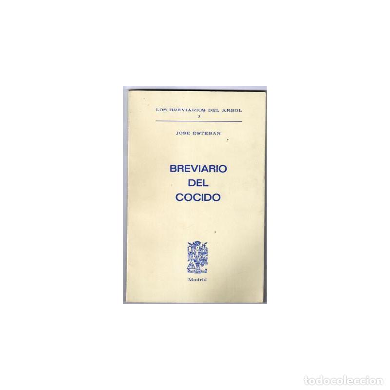 Libros: BREVIARIO DEL COCIDO - ESTEBAN, Jos&eacute; - Foto 1