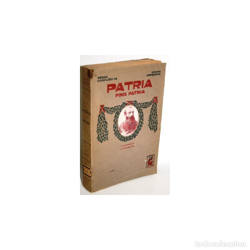 Libros: PATRIA - GUERRA JUNQUEIRO - Foto 1