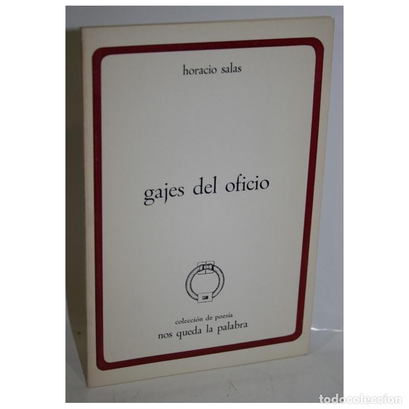 Libros: GAJES DEL OFICIO - SALAS, Horacio - Foto 1