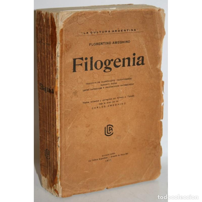 Libros: FILOGENIA - AMEGHINO, Florentino - Foto 1