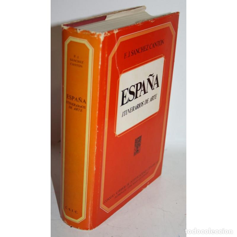 Libros: ESPA&Ntilde;A. ITINERARIOS DE ARTE - S&Aacute;NCHEZ CANT&Oacute;N, Francisco Javier - Foto 1