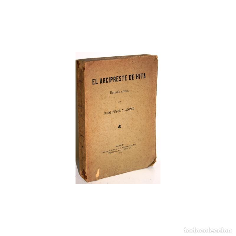 Libros: EL ARCIPRESTE DE HITA - PUYOL Y ALONSO, Julio - Foto 1