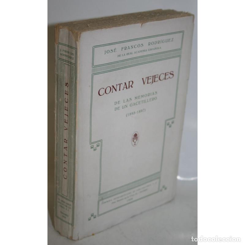 Libros: CONTAR VEJECES - FRANCOS RODR&Iacute;GUEZ, Jos&eacute; - Foto 1
